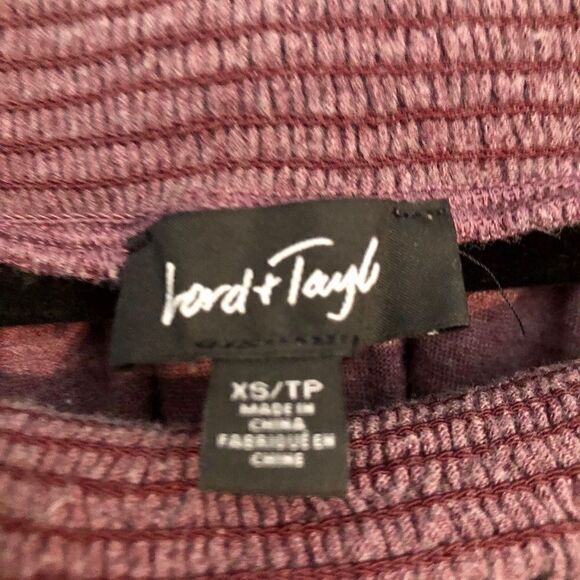 Lord & Taylor boho either off or on shoulder top - Picture 6 of 7